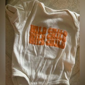 Wild child onesie